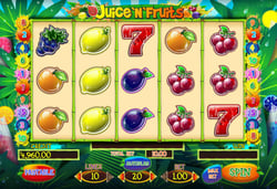 Juice’n’fruits Playson islot