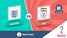 Pronostic angleterre iran