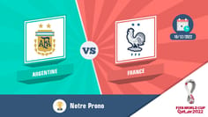 Pronostic argentine france