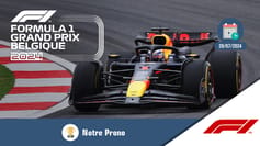 Pronostic grand prix belgique