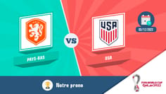 Pronostic pays bas usa