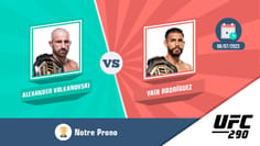 Pronostic volkanovski rodriguez