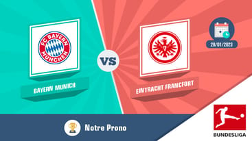 Pronostic bayern munich eintracht frankfurt