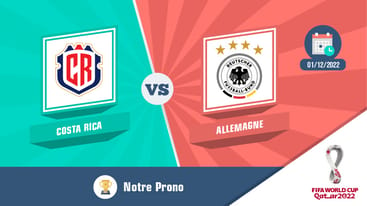 Pronostic costa rica allemagne