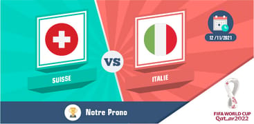 Pronostic italie suisse