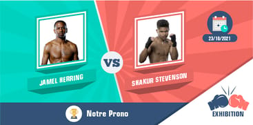 Pronostic jamel herring shakur stevenson