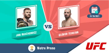 Pronostic jan blachowicz glover teixeira