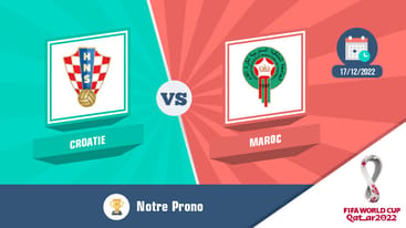 Pronostic maroc croatie