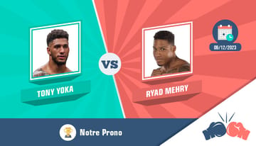 Pronostic tony yoka ryad mehry