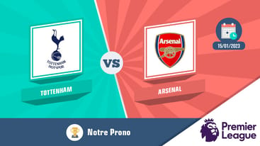 Pronostic tottenham arsenal